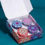 Scented Candle Gift Box with Dried Flowers for Calm and Ambience-4