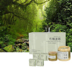 Bamboo Scented Candle Handmade Soy Wax Aromatherapy Gift-5