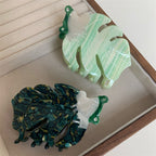 Frog Grip Color Matching Hair Claw Shark Clip Hair Accessories