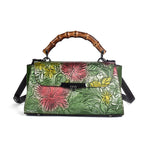 Top Layer Cowhide Retro Style Shoulder Bag