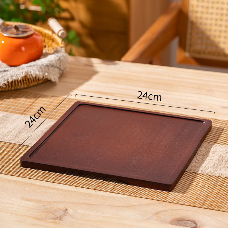 Aesthetic Ceramic Teapot Hand Painted Sunset Orange Underglaze Tea Cup Tea Set-6