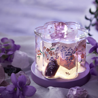 Begonia Crystal Aromatherapy Lamp Romantic Birthday Gift for Her-4