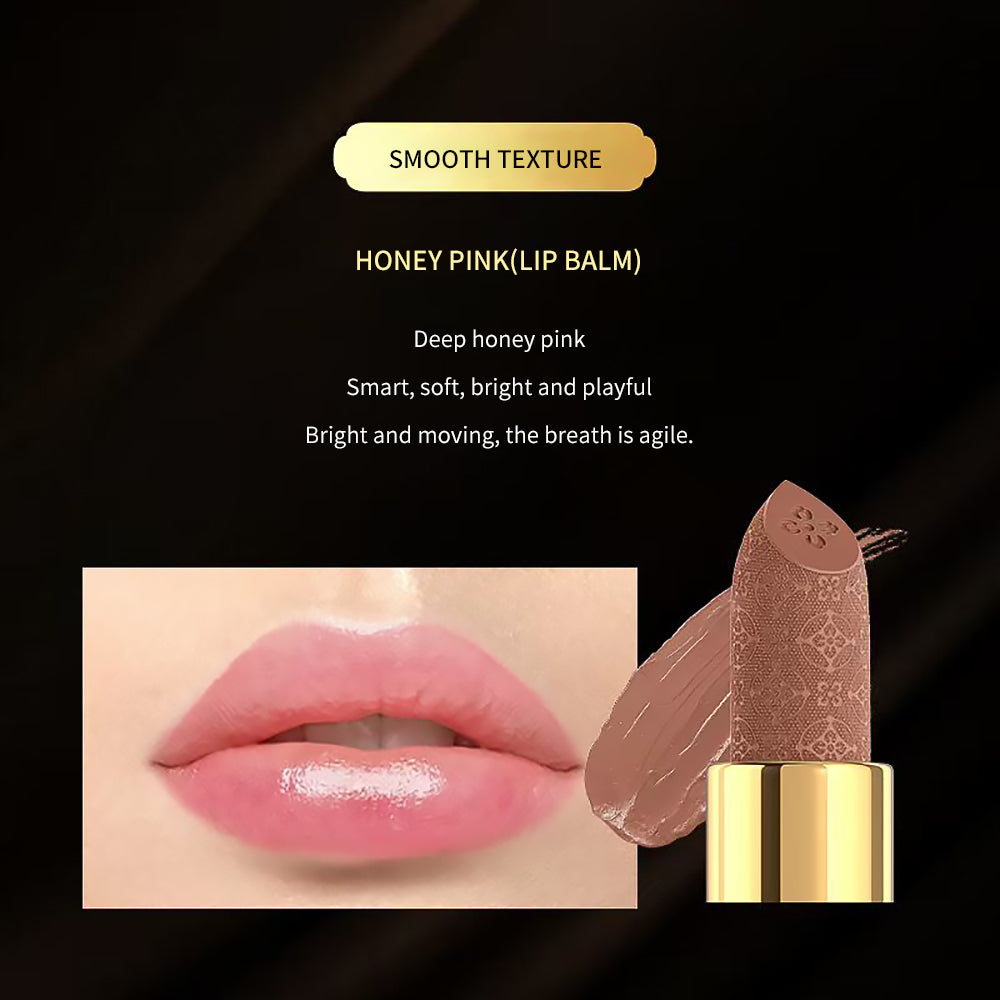 Moisturizing Lip Balm Bogu Honey Pink Natural Tinted Lipstick-4