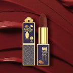 Hydrating Lipstick Bogu Jujube Red with Sculpted Floral Bullet-2