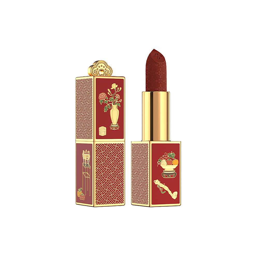 Wintersweet Red Moisturizing Lipstick Inspired by Bogu Aesthetics-1