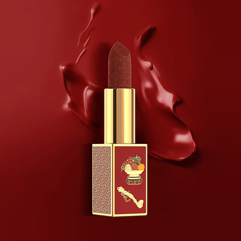 Wintersweet Red Moisturizing Lipstick Inspired by Bogu Aesthetics-2