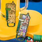 Grating Landmark Magnet – Harbin Bottle Opener Souvenir-2