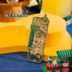 Bottle Opener Fridge Magnet | Harbin Landmark Metal Style-1