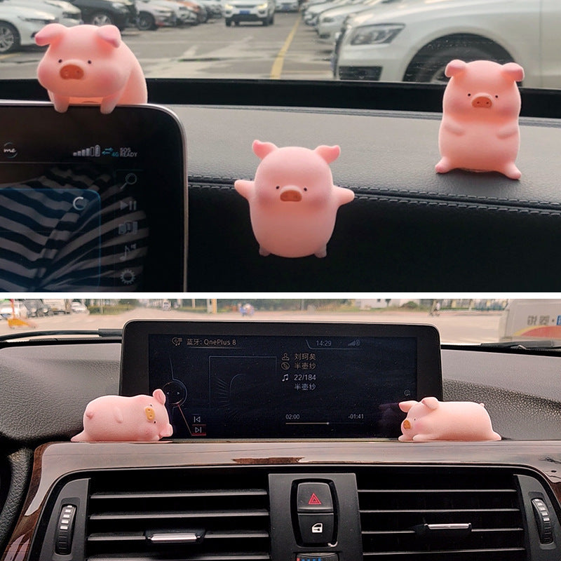 Cartoon Lulu Pig Car Decorations Pendant-10