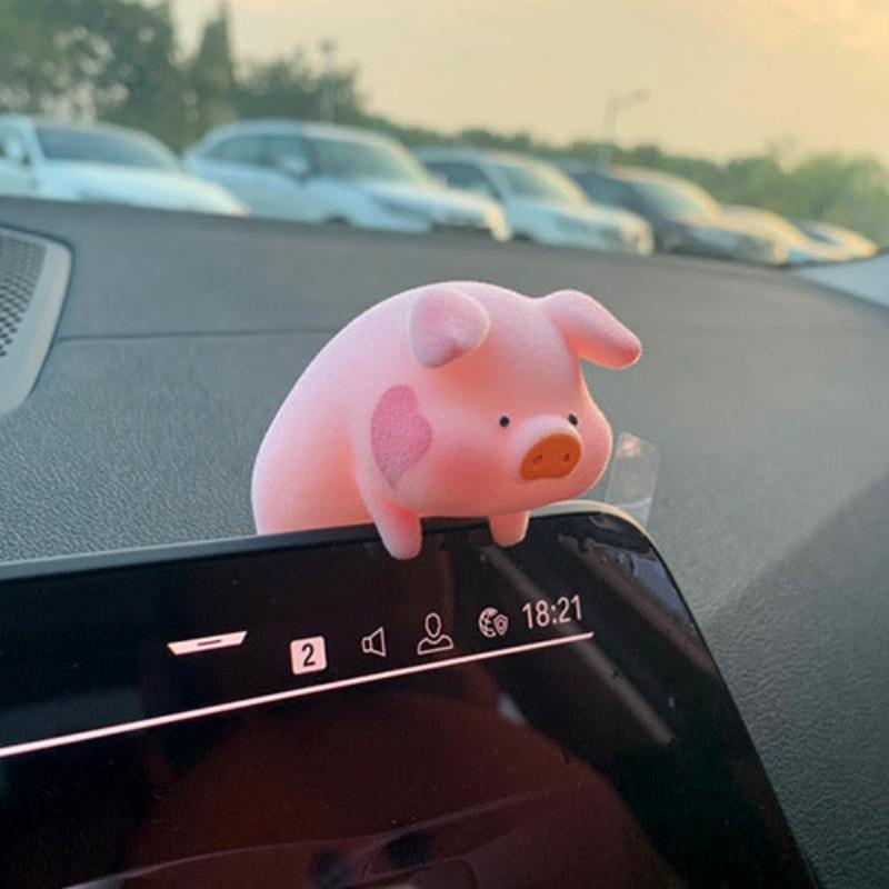 Cartoon Lulu Pig Car Decorations Pendant-6