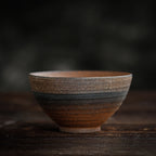 Chinese Kung Fu Tea Cup Antique Rust Glazed Ceramic Teacup-10
