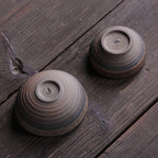 Chinese Kung Fu Tea Cup Antique Rust Glazed Ceramic Teacup-2