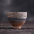 Chinese Kung Fu Tea Cup Antique Rust Glazed Ceramic Teacup-4