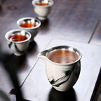 Chinese Office Oolong Tea Set Celestial Dragon Automatic Tea Cup-2