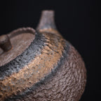 Chinese Tea Ceremony Kung Fu Tea Teapot Imitation Stone Ceramic Tea Set-6