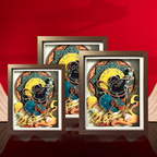 Chinese Zodiac Dunhuang Paper-Cut Ornament Personalized Art Gift-1