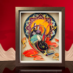 Chinese Zodiac Dunhuang Paper-Cut Ornament Personalized Art Gift-8