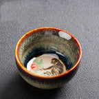 Chinese Zodiac Kung Fu Tea Set Kiln-Formed Hand-Painted Cup-10