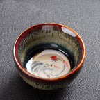 Chinese Zodiac Kung Fu Tea Set Kiln-Formed Hand-Painted Cup-11