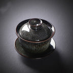 Chinese Zodiac Kung Fu Tea Set Kiln-Formed Hand-Painted Cup-17