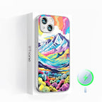 Colorful Mountains iPhone Series Magnetic Phone Case-1