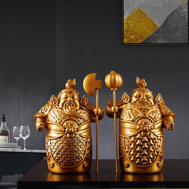 Door God Desktop Ornaments LED Decorative Lamp-1