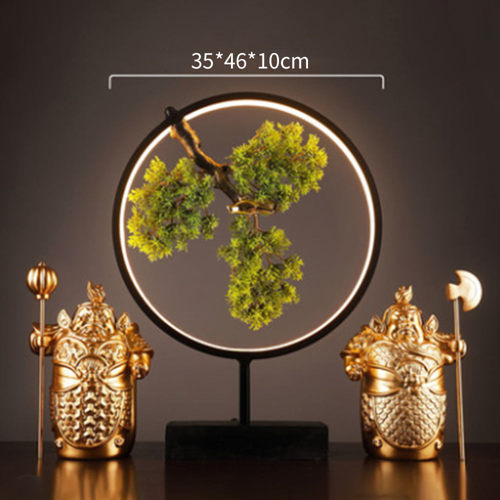 Door God Desktop Ornaments LED Decorative Lamp-5