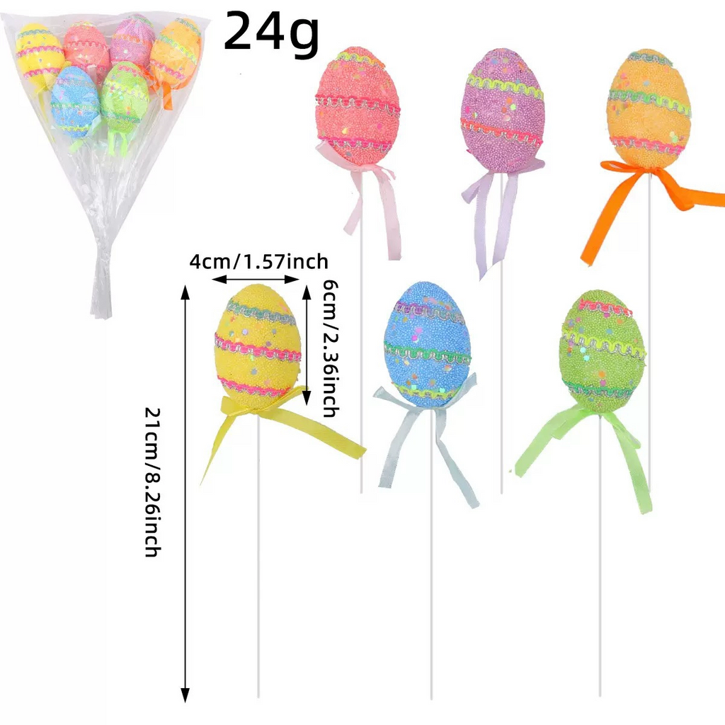 Easter Eggs Flower Arrangement Holiday Party Decoration Scene Arrangement-7