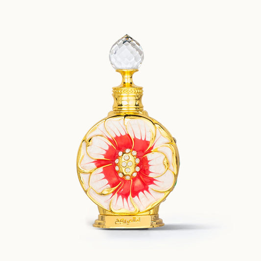 Flower Embossed Luxury Luxury Perfume BottleEmpty glass perfume bottles inlaid with crystal gems, hand-painted bronze enamel and floral motifs look vintage and expensive.Capacity :25ml/ 0.85oz, Size :3.5 by 1.DOPEPLUS.MEDOPEPLUS.COM