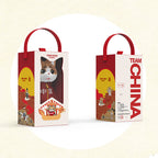 Forbidden City Palace Cat Plush Doll Ornament-4