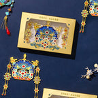 Phoenix Crown Fridge Magnet Chinese Fengguan Souvenir-3