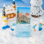 Harbin Central Street Ice Pattern Mobile Phone Holder-1