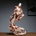 Home Decorations Creative Dunhuang Flying Dancing Girl Ceramic Crafts-6