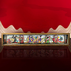 Housewarming Gifts Chinese Paper Cut Five-Way God of Wealth Lucky Ornaments-2