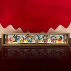 Housewarming Gifts Chinese Paper Cut Five-Way God of Wealth Lucky Ornaments-3