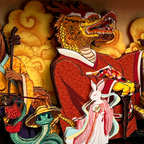 Housewarming Gifts Chinese Zodiac Lucky Paper Cut Ornament Creative Home Decoration-5