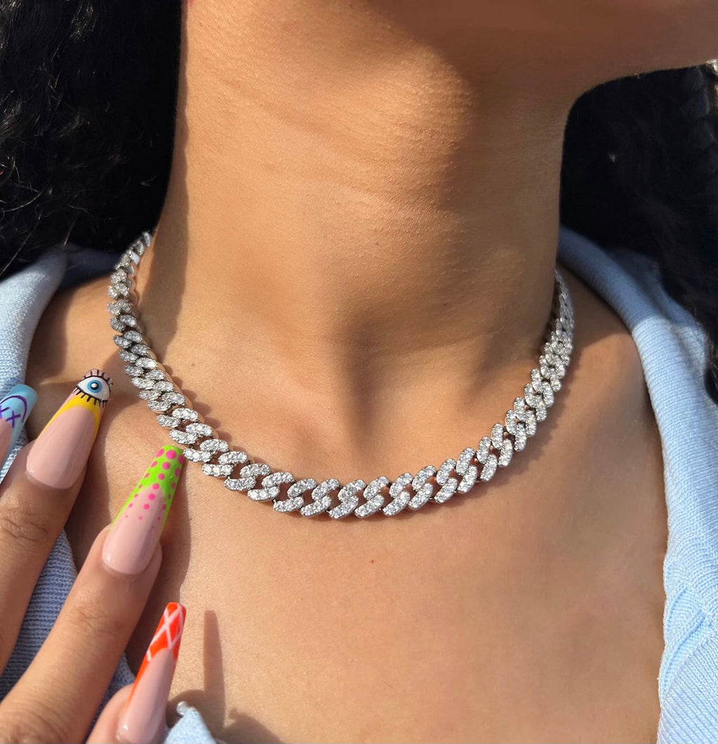 ICY Mini Cuban Necklace DOPEPLUS.COM
