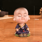 Little Monk Shaking Head Car Ornaments-8