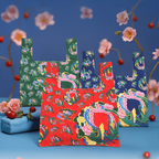 Northeast China Big Flower Eco-Friendly Durable Canvas Bag-1