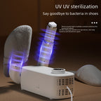 Smart timed shoe dryer  foldable and adjustable quick-drying deodorizing and sterilizing dryer