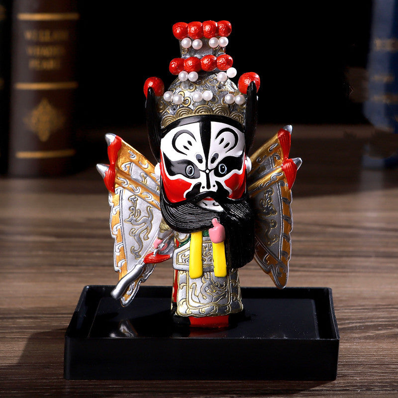 Peking Opera Mask Character Ornaments Home Accessories-17