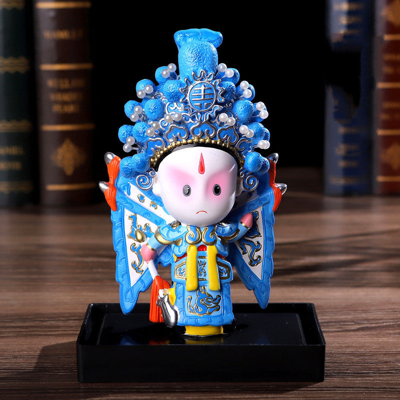 Peking Opera Mask Character Ornaments Home Accessories-18