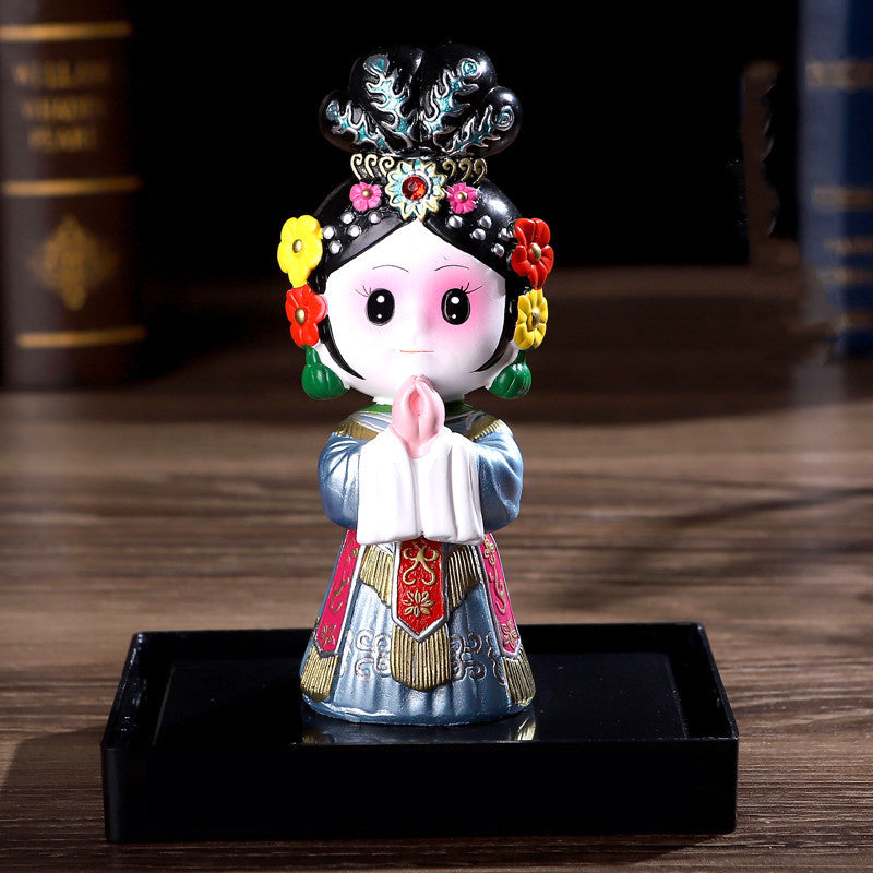 Peking Opera Mask Character Ornaments Home Accessories-4