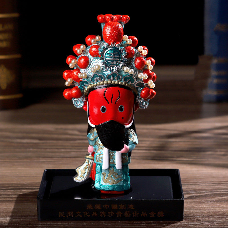 Peking Opera Mask Character Ornaments Home Accessories-