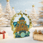 Saint Sophia Cathedral Music Box Fridge Magnet Melodic Souvenir-1