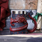 Stainless Steel Cups - Chinese Dragon Shape Resin Design-1