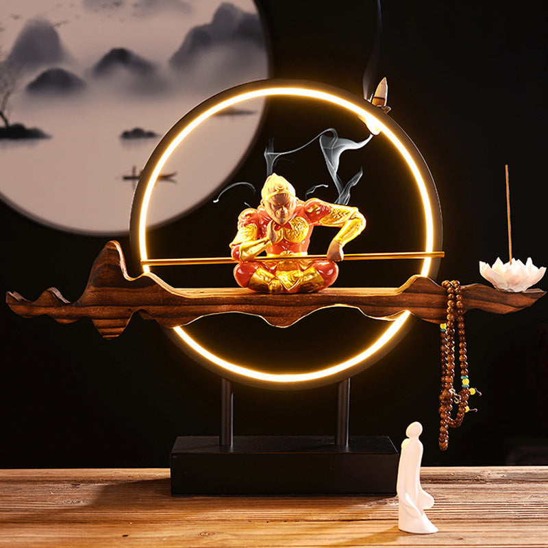 Wukong Zen Incense Seat Decoration-2