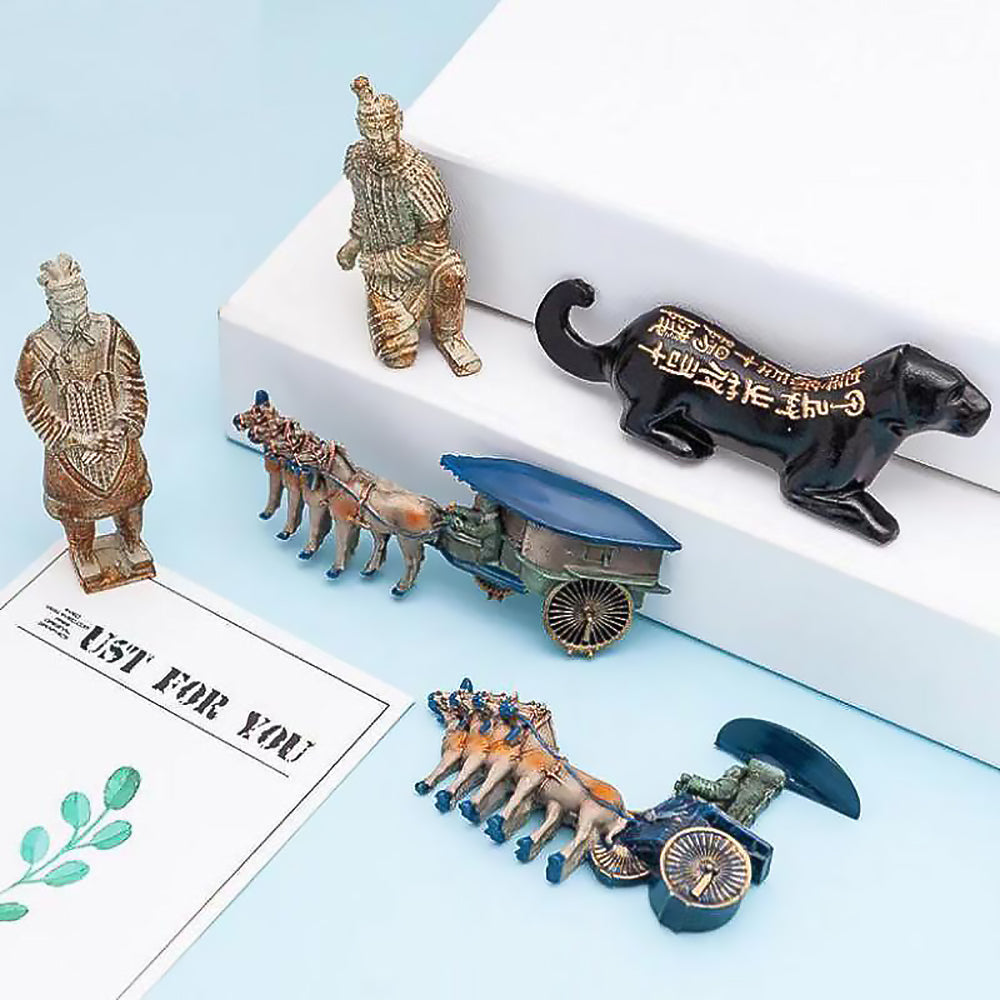 Terracotta Warrior Fridge Magnet Historic Souvenir from Xi’an-1