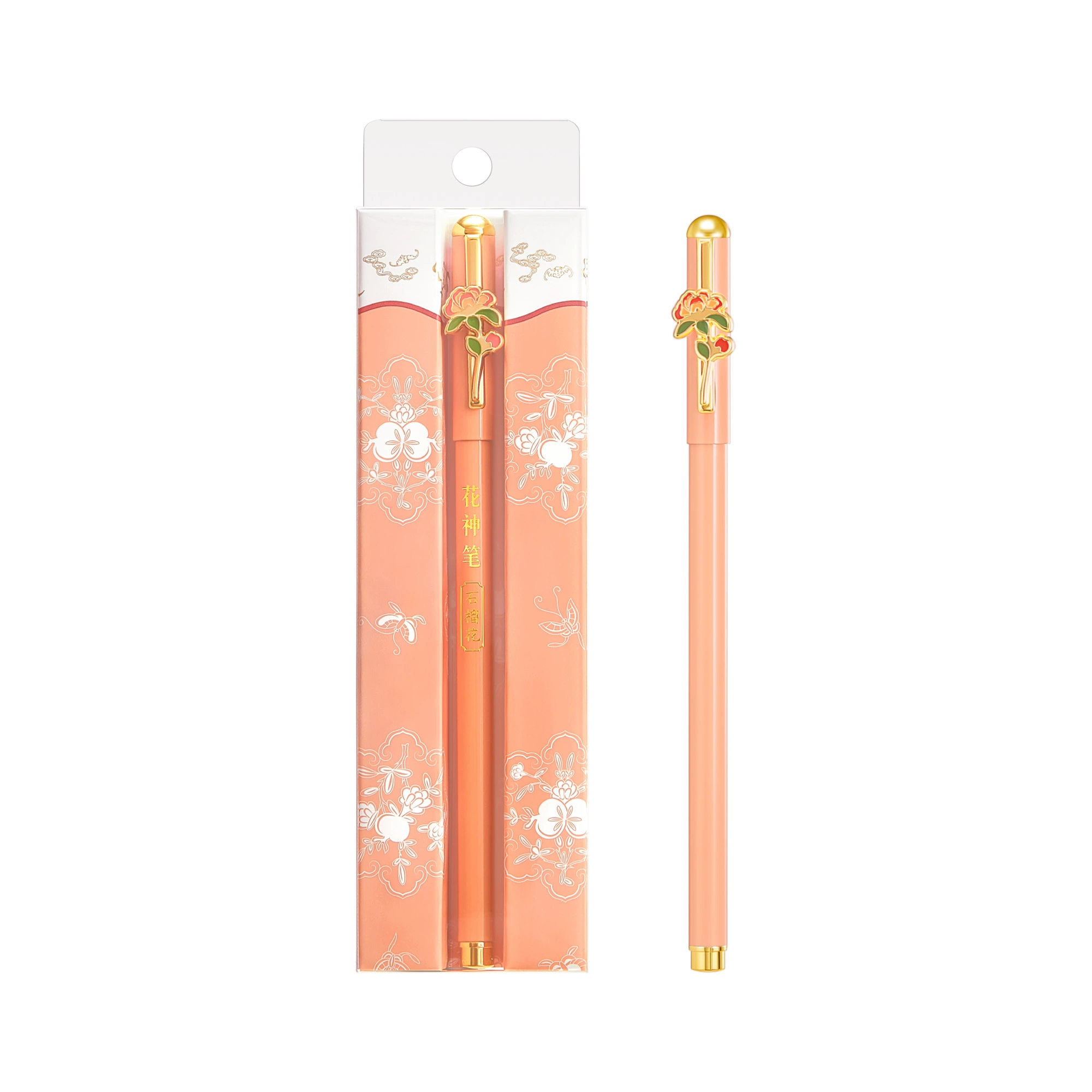 Twelve Flower Gods Gel Pens: Writing Tools Infused with Oriental Style-12
