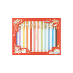 Twelve Flower Gods Gel Pens: Writing Tools Infused with Oriental Style-18